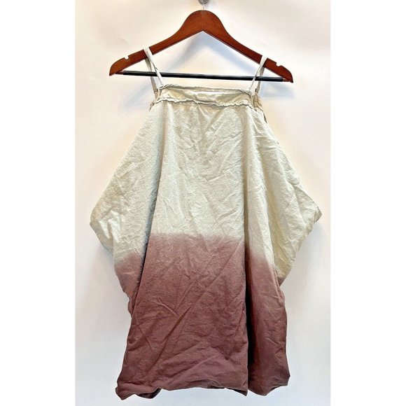 FREE PEOPLE VINTAGE BOHO Y2K TOM AND JERRY GRAPHIC TIE DYE TANK TUNIC ONE SIZE - Picture 4 of 7